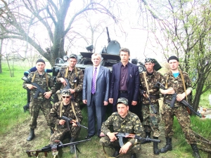 На Михайлівщині військові відсвяткували Великдень